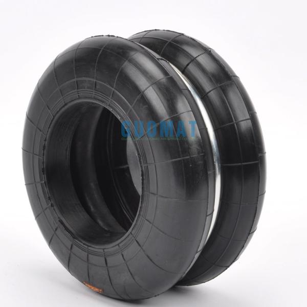 S200-2 Double Convolutedd Air Suspension Spring Samll Rubber Shock Absorption With  Puncing Machine