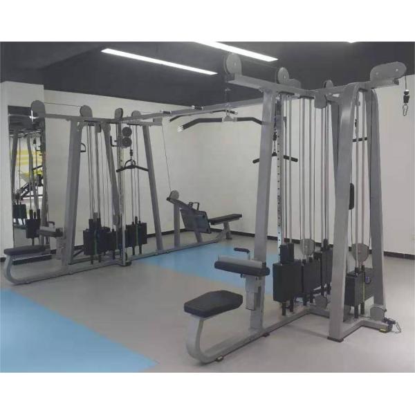 Multi-functional Training Rack Cable Crossover Fitness Machine with 80kg*2 Weight Stack