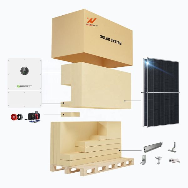 2025 New Arrival Growatt WIT 8-15K-HU Inverter 220/230V Three Phase Solar Hybrid Inverter