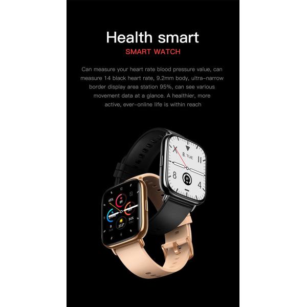 Smartwatch фитнеса женщин BLE 4,0 диапазон фитнеса 1,69 дюймов с монитором тарифа Bp и сердца