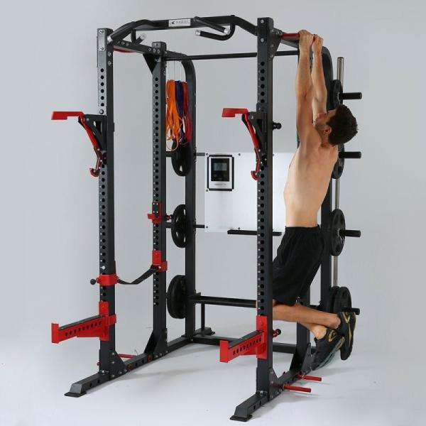 Foldable NO Professional Multifunction Gym Equipment Power Rack Cage for Bodybuilding