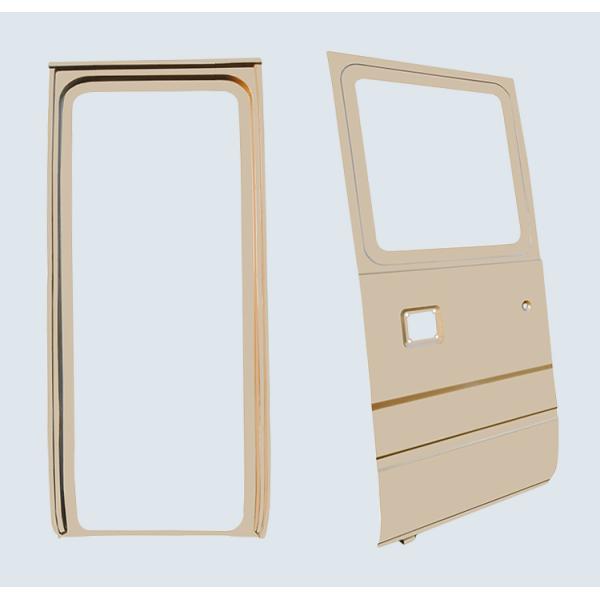 Steel ISO9001 Bus Passenger Door Frame for Outside Swing