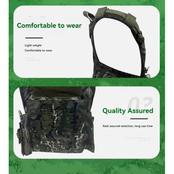 Multifunctional Quick Release Tactical Training Molle Tactical Vests