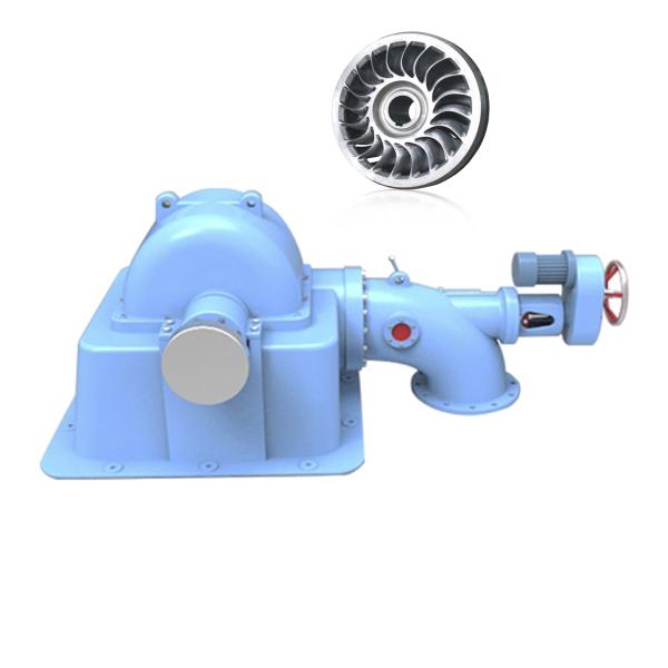 Stainless Steel Turgo Turbine Generator Vertical / Horizontal Installation 200kW-30MW Power