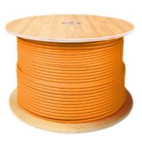 Cat8 SFTP 22AWG Orange PVC 40Gbps Pour le câble de centre de données 1000FT
