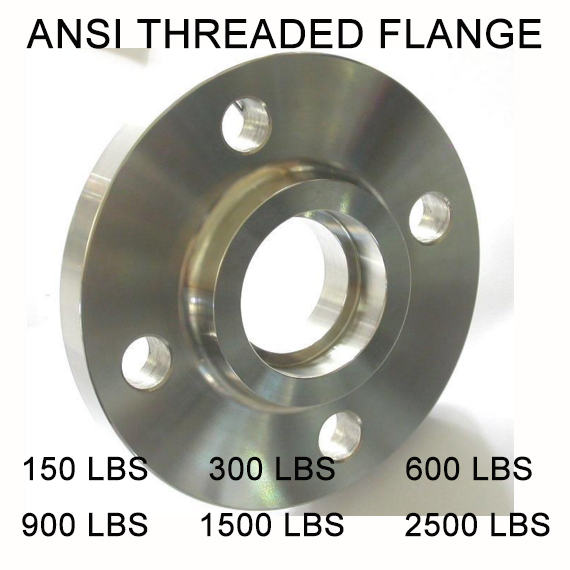 Forged steel flange ANSI ASME B16.5 THREAD FLANGE ,Forged carbon steel flange ,high quality forged flange ,