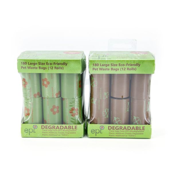 Eco Friendly  Bio Degradable Dog Poop Bags Custom Pet Waste Bags