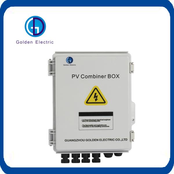 Customized 4 Ways Solar PV Combiner Box 1 Output Channel 1000V PV Combiner Box