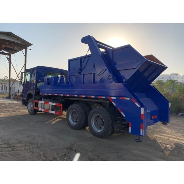 Sinotruk HOWO skip loader garbage collecting truck