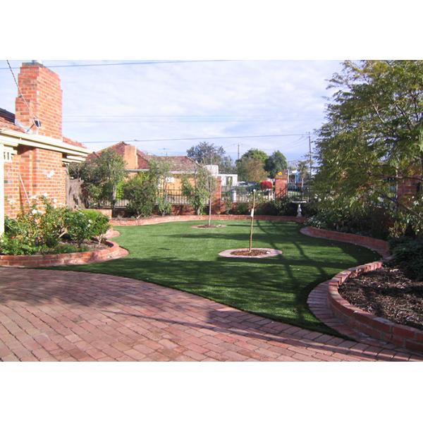 Трава для садов, на открытом воздухе синтетическая дерновина 35MM естественная выглядя на открытом воздухе искусственная