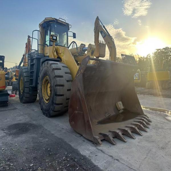 2nd Hand Komatsu WA600 Wheel Loader Used Front Loader 44-52T 328kw