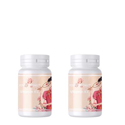 100 Mcg Vitamin K1 Softgels for Bone Health Supports Healthy Blood Clotting