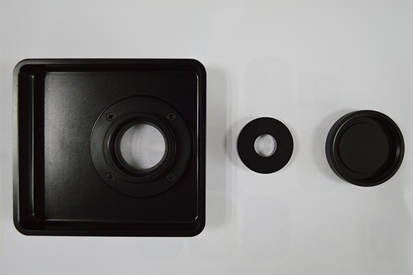 Держатель порошка для спектрофотометра Высокопрочные аксессуары спектрофотометра с крышкой высокой передачи стеклянной