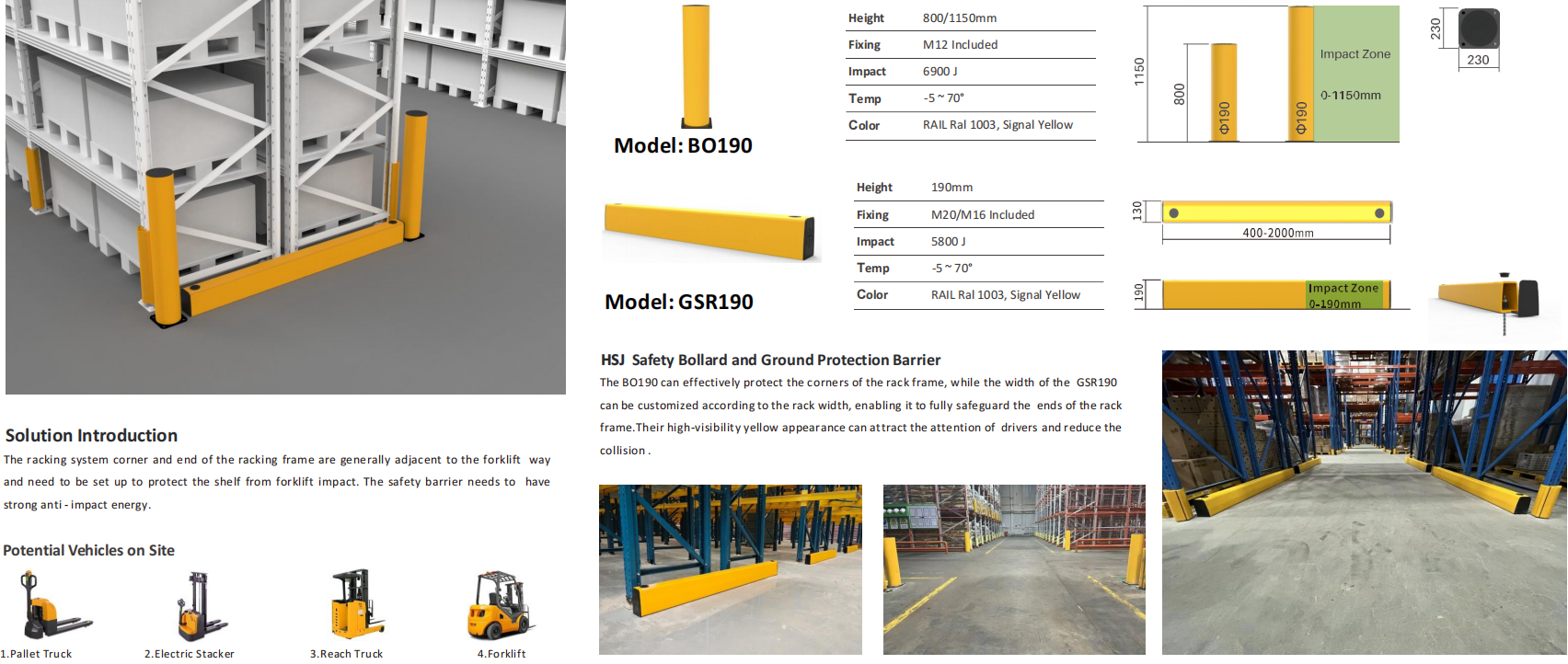 Height 50mm 800mm 1150mm Flexible Safety Barrier Imported Polymer Plastics