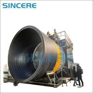 Output 250-1150 Spiral Pipe Extrusion Line Featuring Installed Power 180-600KW and Ring Stiffness 6 Ideal for Heavy Duty Pipe Production