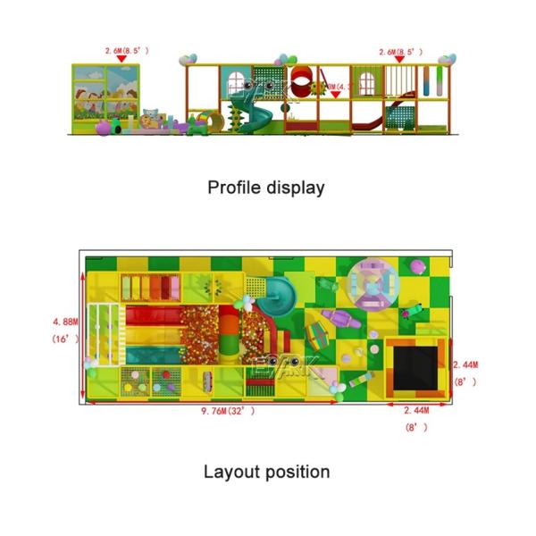 Bear Fishing Pond Indoor Playground Amusement Park Play Sand Art Table