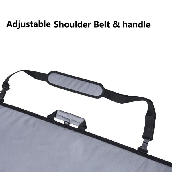 Heavy Duty Sup Paddle Board Covers ,  10 Feet Paddle Board Dry Bag Grey Color