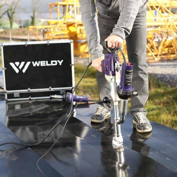Сварщик штранг-прессования HDPE штрангпресса ракеты -носителя EX3 230V 3000W Weldy Handheld пластиковый