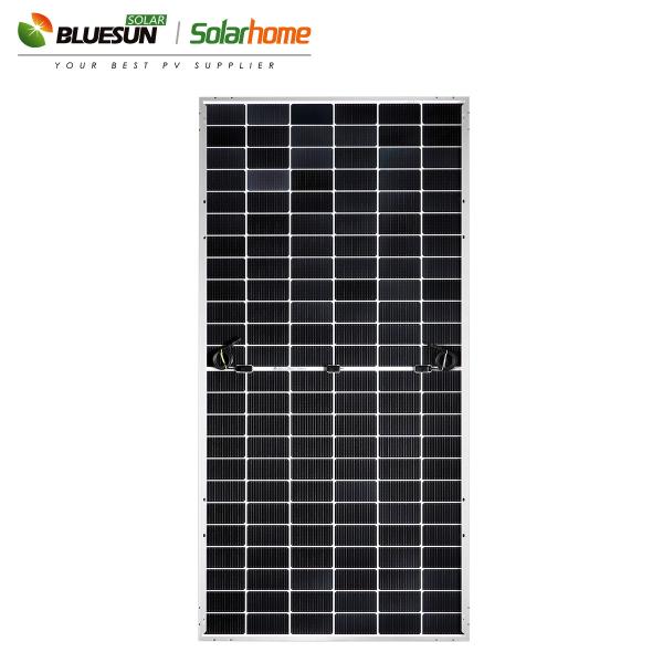 Newest Technology Double Glass Solar Panel Topcon 590 Watt 600 Watt Solar Panel Best Price Solar Panel Setup for Home Use