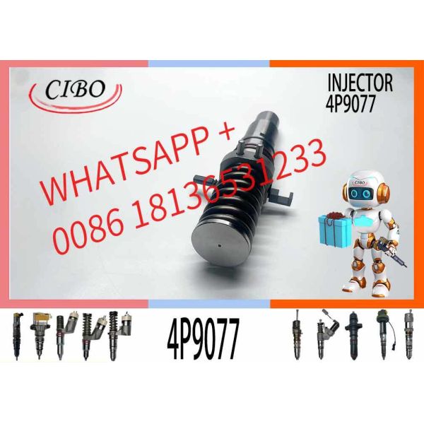 4P9077 4P9075 4P9076 7E6408 Common Rail Diesel Fuel Injector Nozzle Assembly for  Marine Engine 3512A 3508 3512 3516