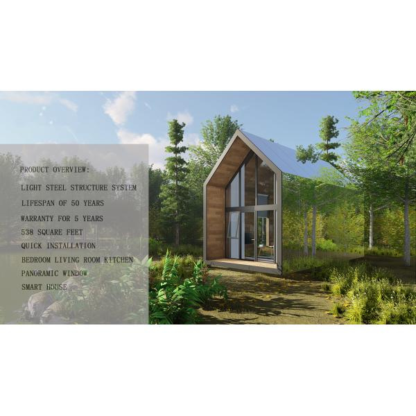 Foshan Factory Direct Portable Homes Garden House Light Steel Prefab Villa