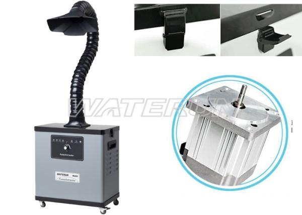 Portable Weld Fume Extractor , Gas Disposal Smoke Cleaner Equipment