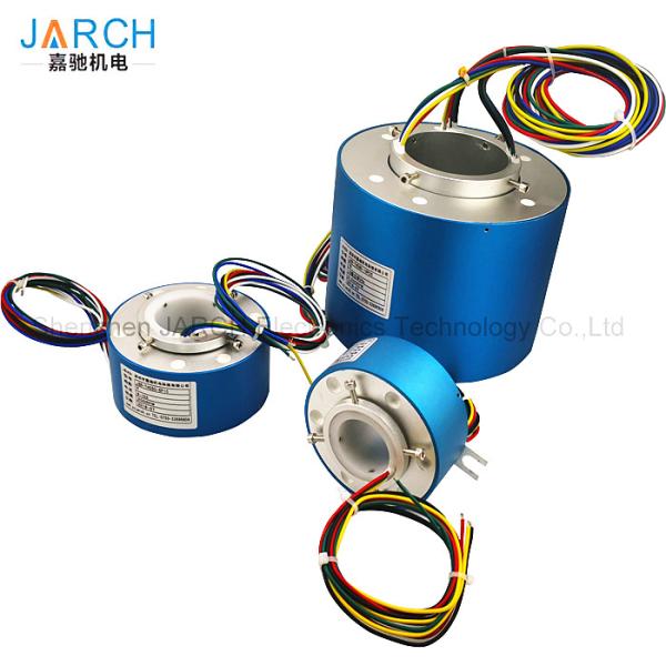 Eixo oco através do anel deslizante furado 500RPM para o equipamento robótico 1500mm OD