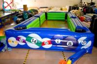 Jeux sportifs de billard gonflables personnalisés Jeux sportifs gonflables interactifs