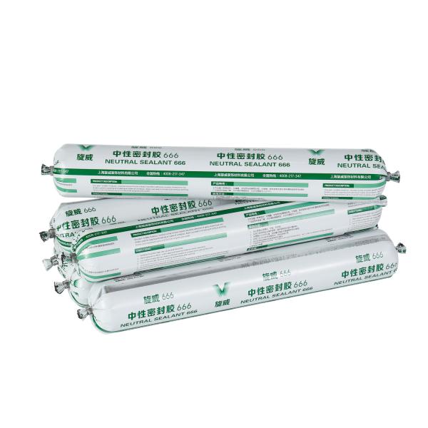 Door And  Window Silicone Caulk Silicone / Waterproof Silicone Glue No Corrosion