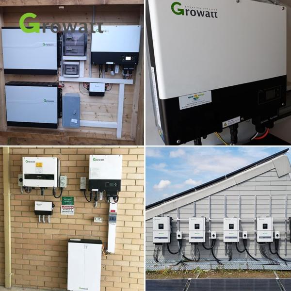 High Reliability and Efficiency Growatt MID 25-40KTL3-X 30kw 40kw Solar Inverters Hybrid