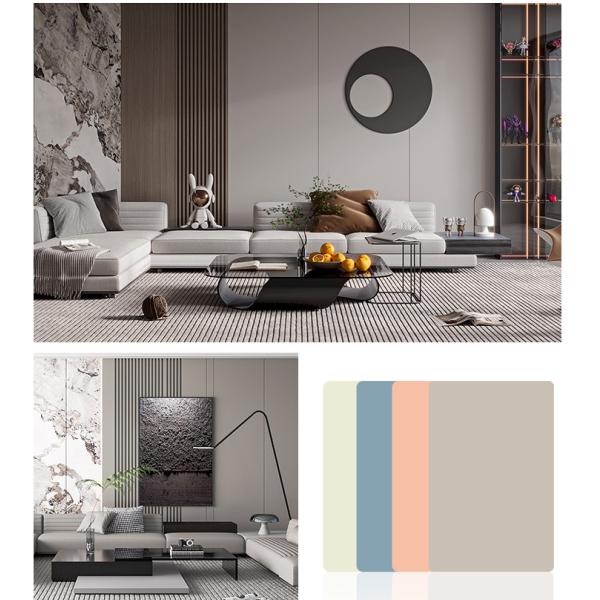 Кожа внутреннего художественного оформления администрации чувствует ширину 1.22m панелей стены PVC