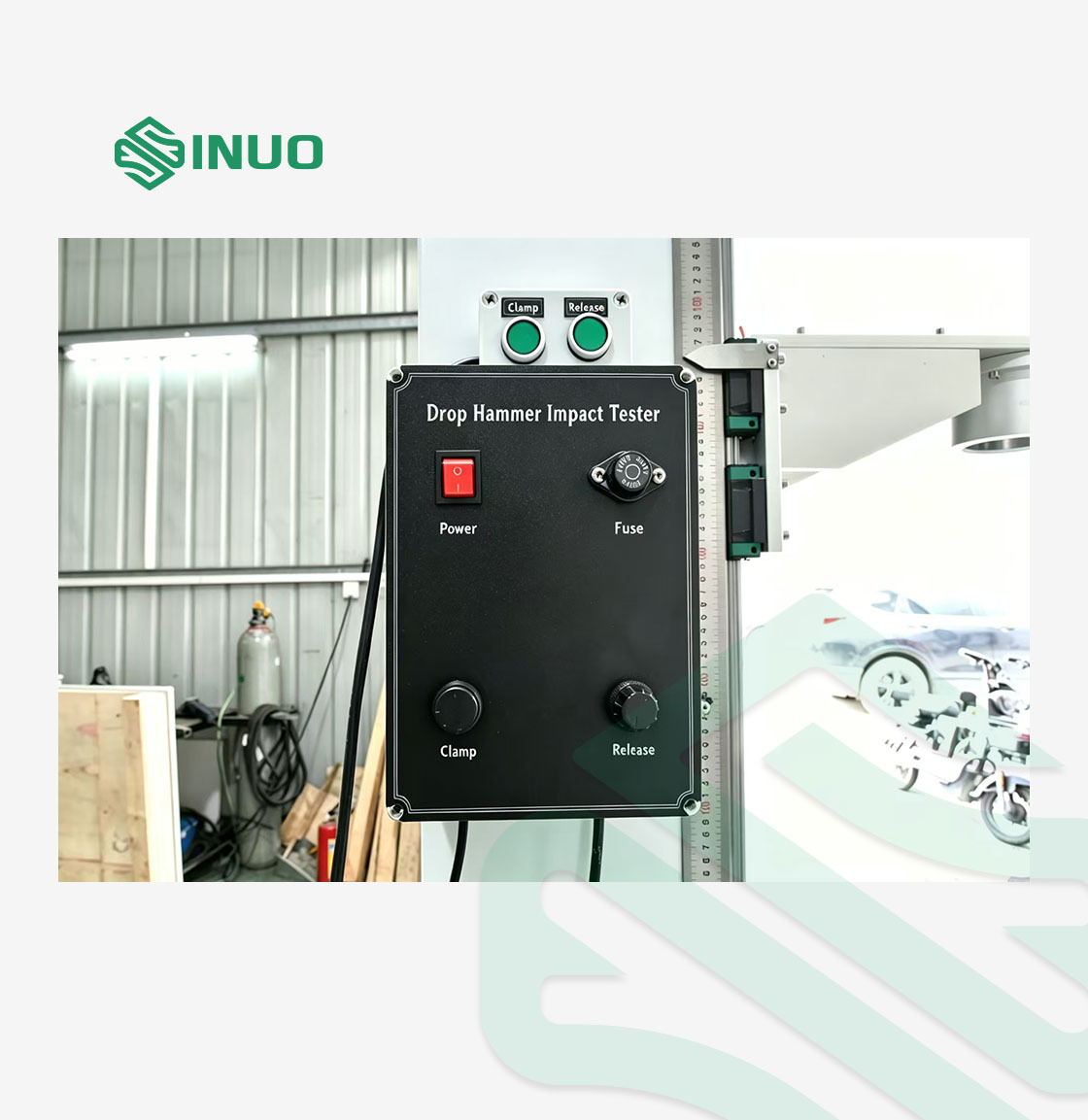 ISO3127 Vertical Impact Tester for Thermoplastic Pipes with 0-1000mm Drop Height