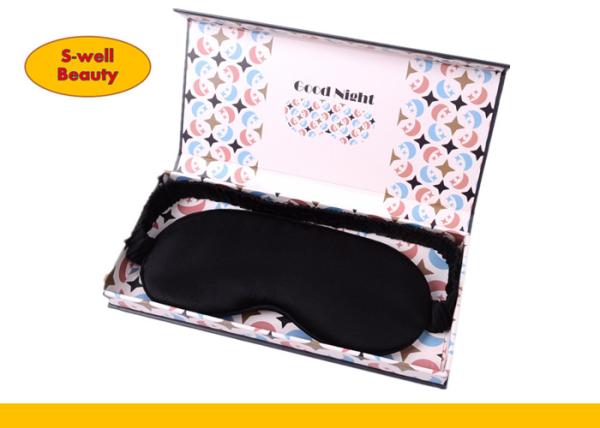 Factory direct supply 100% mullerry 22MM  luxury silk sleep travel eye mask with gift boxes