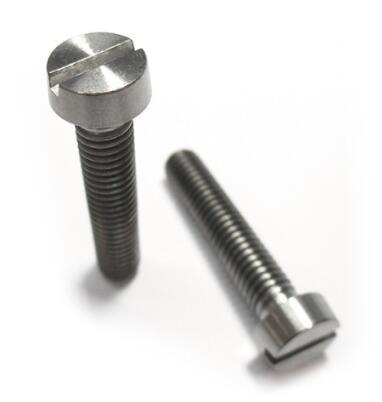DIN85 Slotted Pan Head Machine Screw / Carbon Steel Pan Head Screw M8x30 Size