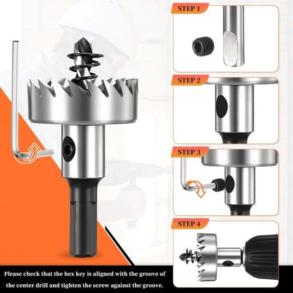 32mm HSS Hole Saws 70mm M2 High Speed Cobalt Drill Bits