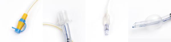 Comfortable Breathing with Soft Balloon Nasal Endotracheal Tube with Suction Port