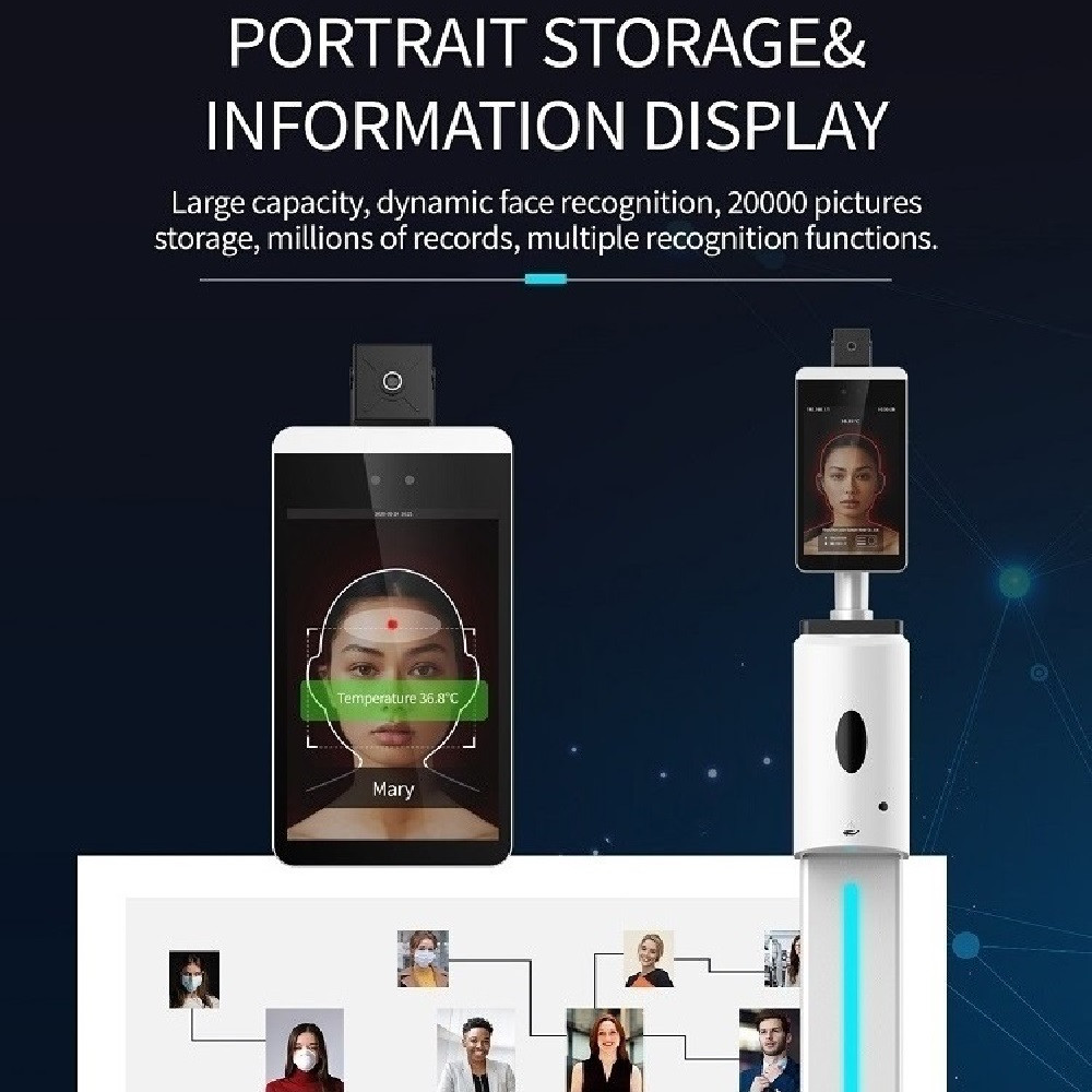 Пол стоя распределитель мыла 1200ml Touchless для ресторана офиса