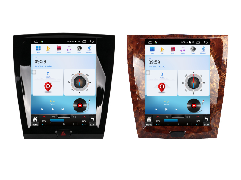 12.1'' Tesla Vertical Screen For Jaguar XK XKR 2006-2013 Android Car Multimedia Player