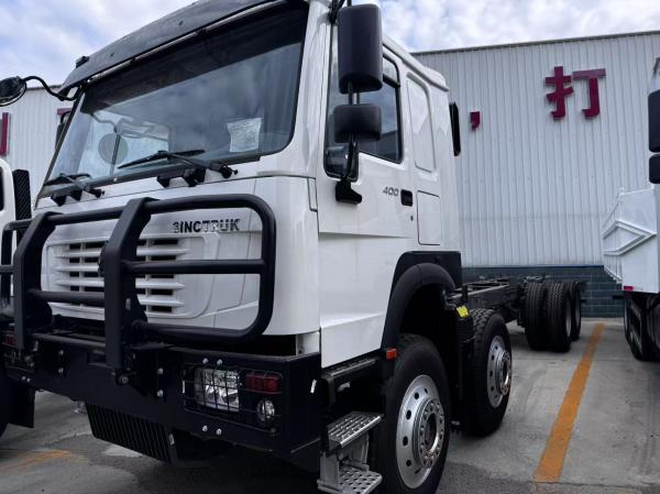Sinotruk HOWO 8X4 Cargo Truck 400hp 12 Wheels Ghost Face Cab