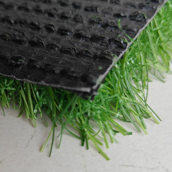 Grama artificial híbrida não tóxica de 25 mm resistente à abrasão