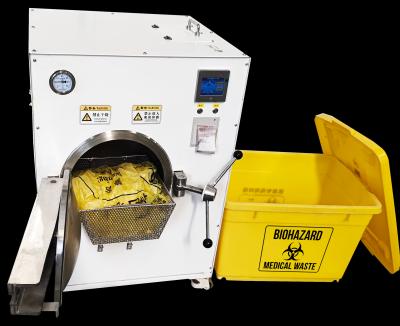 220V Biohazardous Medical Waste Management Solutions On Site Disposal Unit