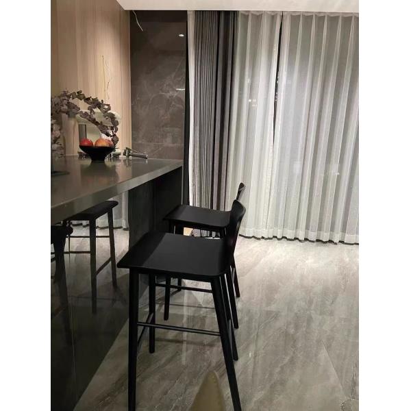 Modern Hotel Coffee Table Coffee Chair Solid Wood High Stool