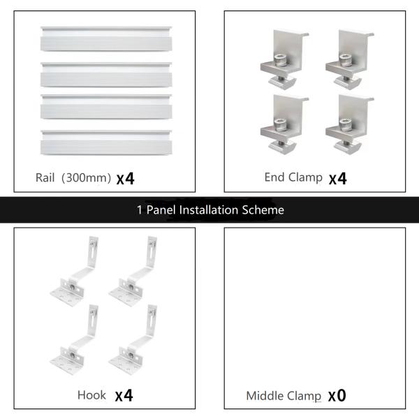 Сайт установки алюминиевого крюка на крыше из плитки для загрузки снегом на 1,4 КН/м2