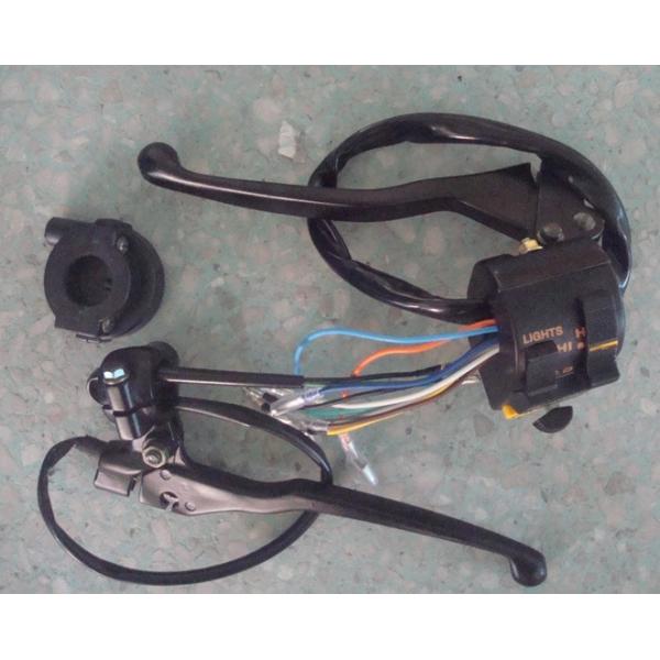Honda Cd70 Chrome Motorcycle Handle Bar Switch With Brake Lever and Clutch Lever