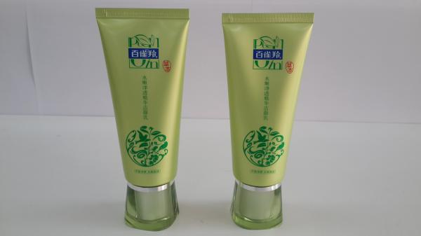 Tubo de plástico cosmético laminado com barreira de alumínio para embalagens resistentes a produtos químicos para loções corporais