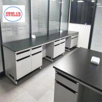 Laboratório de Química Bancos de trabalho de aço madeira mobiliário de laboratório materiais de PP e armários múltiplos para suas necessidades de laboratório