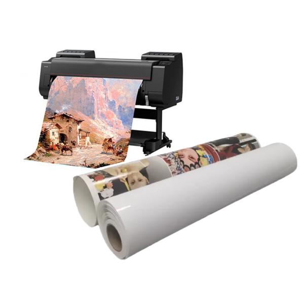 Waterproof 260gsm Pigment Dye Paper Fotografico RC Luster Photo Paper Roll Inkjet