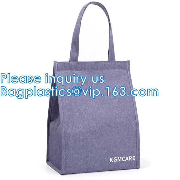 Non Woven Fabric Cooler Bags, Insulated Bag, Hot & Cold Food Delivery Bag, grocery shopping, Food delivery