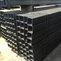 Extremo llano inconsútil de la casilla negra del tubo del metal del grado B de Q235 A53