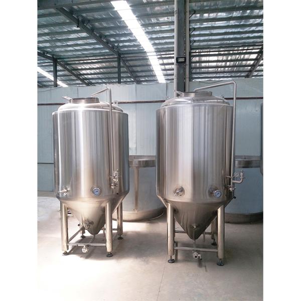 Stainless Steel Commercial Beer and Wine Fermentation Tank for Cold Water Jacket